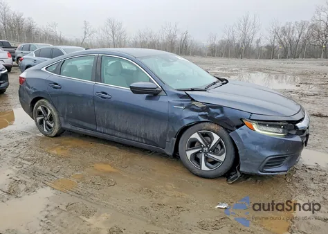 2021 Honda Insight Ex из США, поврежденный, VIN 19XZE4F50ME006512